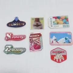 パペットスンスン キラキラダイカットステッカー ノンノン スンスン ゾンゾン