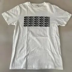 ユナイテッドアローズ　ホワイト ロゴプリント Tシャツのサムネイル