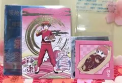 【限定・非売品】銀だこ×銀魂コラボ オリジナルカード シール 神楽 2点セット
