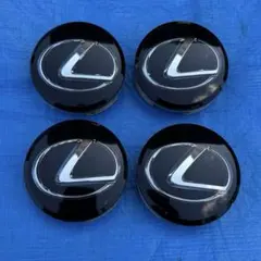 d241) レクサス純正ホイール センターキャップ 4個 ブロンズ LEXUS 