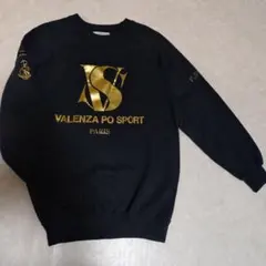 VALENZA PO SPORT ブラックスウェット