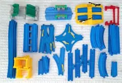 プラレール まとめ売り 踏切 はね橋 洗車 レール多数