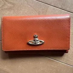 Vivienne Westwood コインケース 赤オレンジ キーチェーン付き