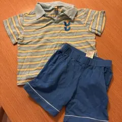 moimoln ストライプ Tシャツ ショートパンツ セット 120