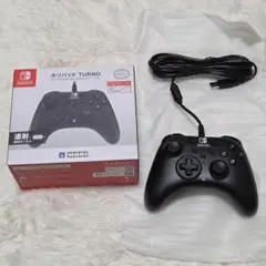 ホリパッド turbo for Nintendo Switch ブラック