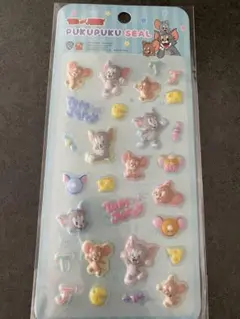 【正規品】ラスト1点　ぷくぷくシール　トムとジェリー