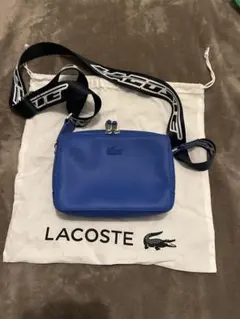 カルピス様】LACOSTE ラコステ ボディバッグ モノグラム ネイビー