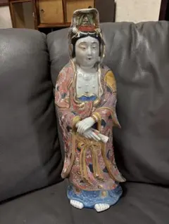 唐三彩婦人俑 陶器 中国美術 ウブ品 入手困難 骨董 中国古玩 WWTT357