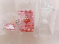 マロンクリーム　ゆるっとめじるしアクセサリープロフィール帳　ガチャガチャ