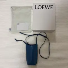 ロエベ　LOEWE ゲートポケット　ブルー