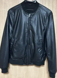 ZARA レザージャケット ブラック Sサイズ