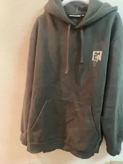 carhatt wip ダークグレー フード付きパーカー Lサイズ