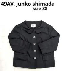 204○49AV. junko shimada ブラック テーラードジャケット