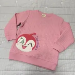 新品⭐️ドキンちゃん キルティング 薄手 トレーナー ピンク 100 アンパンマン