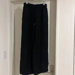 ゴム ワイドパンツ