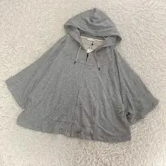 《訳あり未使用品》E hyphen world gallery ポンチョパーカー
