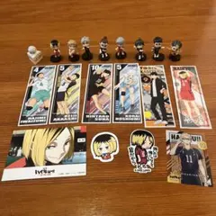 ハイキュー 一番くじ ステッカー＆カードセット - メルカリ