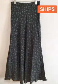 SHIPSシップス　マーメイドスカート　総柄のサムネイル