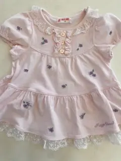 mezzo piano ピンク Tシャツ 100cm