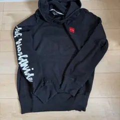 HUF パーカー ブラック L