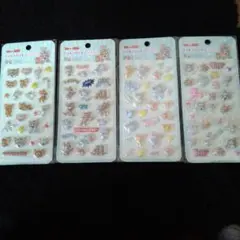 トムとジェリー プクプクシール 4シートセット