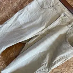 AE9242 Wrangler ハーフパンツ イエロー ベージュ メンズ 36のサムネイル