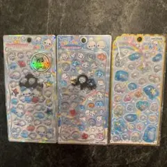 カミオジャパン あわわちゃん シール 3種セット　プチドロ&メロウアウアリウム