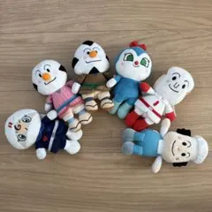 アンパンマンキャラクターぬいぐるみ　6セット