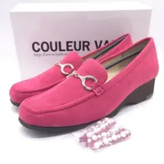 未使用 COULEURVARIE クロールバリエ ローファー 24.5cmのサムネイル