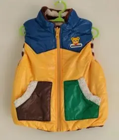 ミキハウス ベビーベスト リバーシブル　90