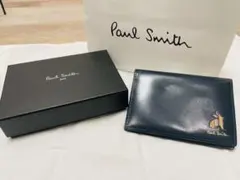 Paul Smith(ポールスミス) パスケース　マーケトリーストライプラビット