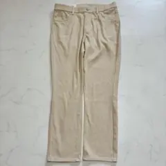 UNIQLO クロップドレギンスパンツ ストレッチ L（B594）