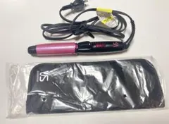 VS カールヘアアイロン ピンク/ブラック 専用ポーチ付き