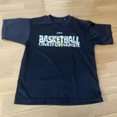 asics バスケットボール Tシャツ ブラック