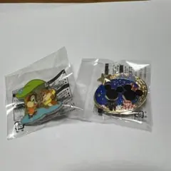ディズニー ピンバッジ 2個セット ミッキー チップとデール