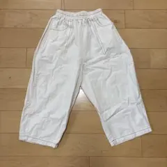 ホワイトパンツ　120cm 値下げ