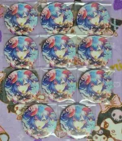 プロセカ グリッター缶バッジ グリ缶 vol.6C 再販分 青柳冬弥 9点