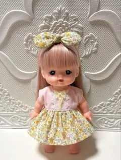 メルちゃん　花柄ワンピース2点セット