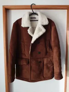 ZARA ザラ メンズ ムートンコート