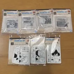 ドラゴンボール 一番くじ コマステッカー　mokuji ブロック　セット