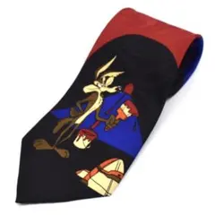 90s ルーニーテューンズ ネクタイ コヨーテ ロードランナー キャラクター