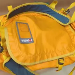 ノースフェイス　BCダッフル　XS サミットゴールド　グリーン　バイカラー