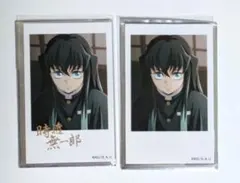 鬼滅の刃 ufotable 柱カフェ チェキ風ブロマイド 時透無一郎 箔押し