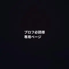 2026年最新】プロフ必読様専用の人気アイテム - メルカリ