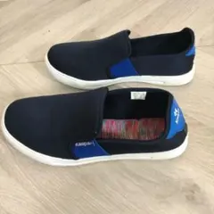 Kaepa ネイビー スリッポン　サイズ　23.5
