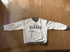XLARGE ホワイト/ベージュ　スウェットのサムネイル