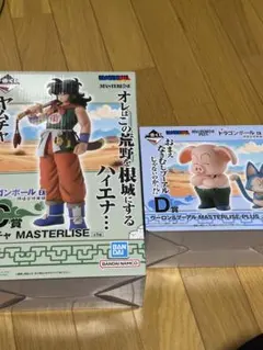 開封品　ウーロン　& プーアル ヤムチャ　フィギュア　ドラゴンボール　一番くじ