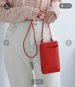 フェイクレザーマルチミニショルダーバッグ