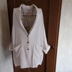 ページボーイ長袖シアーオーバージャケットのサムネイル
