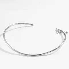 ネックレス チョーカー サージカルステンレス 大人気 新品 シルバー オシャレ